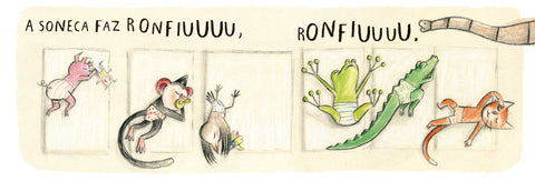 O que o crocodilo diz?