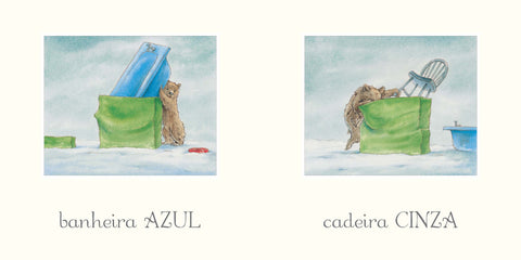 Urso e caixa